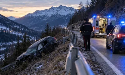 Auto fuori strada, muore Alice a 17 anni: gravissimo un altro giovane