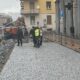 In via Pietro Micca si lavora anche di domenica