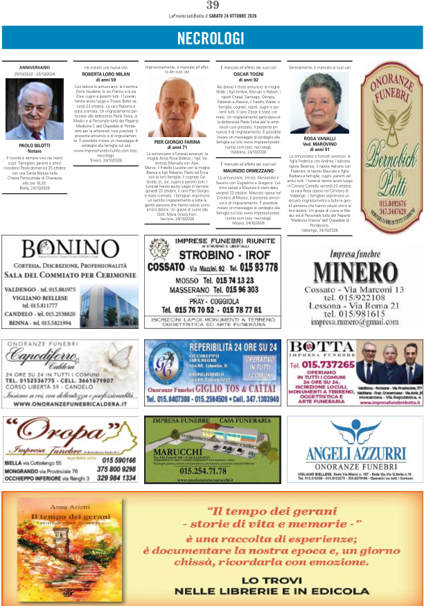 Ricordiamo i nostri cari defunti