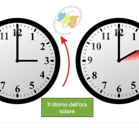 nel fine settimana torna l'ora solare